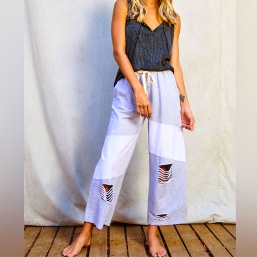 Ripped sweatpants for everyday various sizes